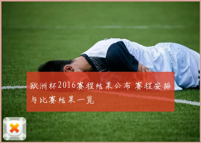 欧洲杯2016赛程结果公布 赛程安排与比赛结果一览